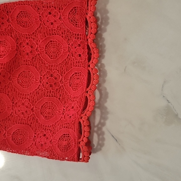 Red Lace Dress - Picture 6 of 7